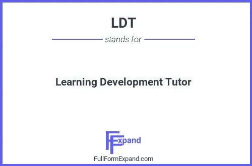 Full form of LDT