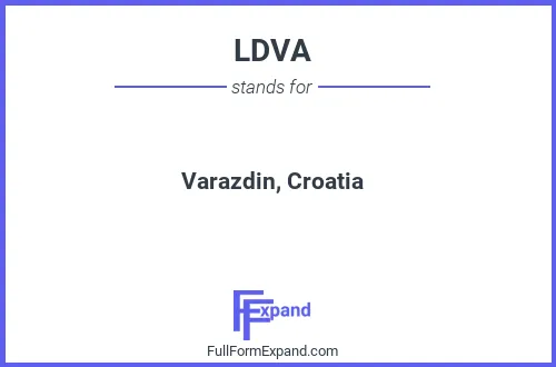 Full form of LDVA