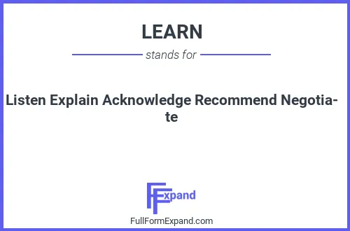 Full form of LEARN