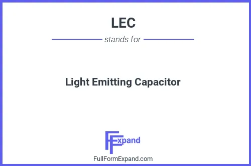 Full form of LEC
