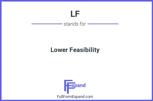 Full form of LF