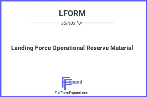 Full form of LFORM