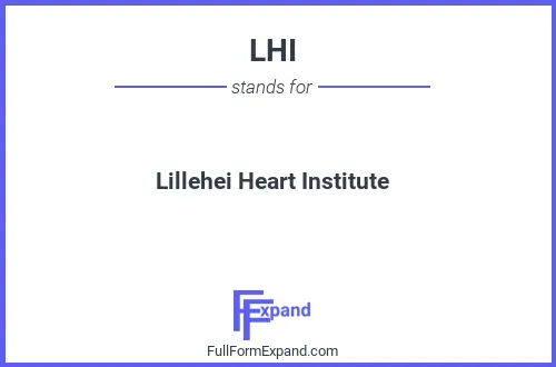 Full form of LHI
