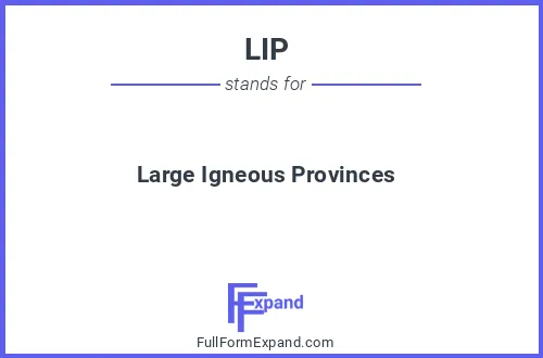 Full form of LIP