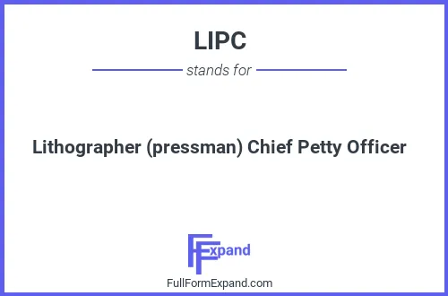 Full form of LIPC