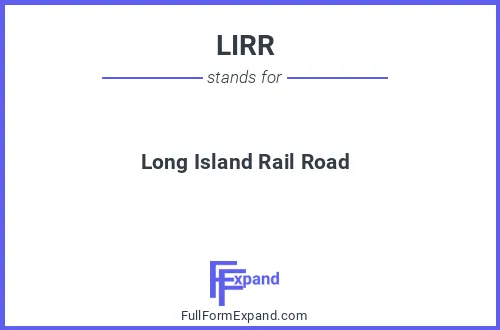 Full form of LIRR