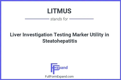 Full form of LITMUS