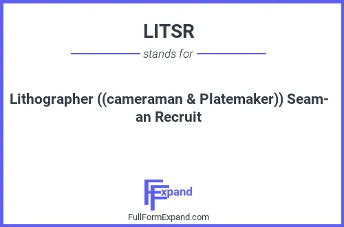 Full form of LITSR