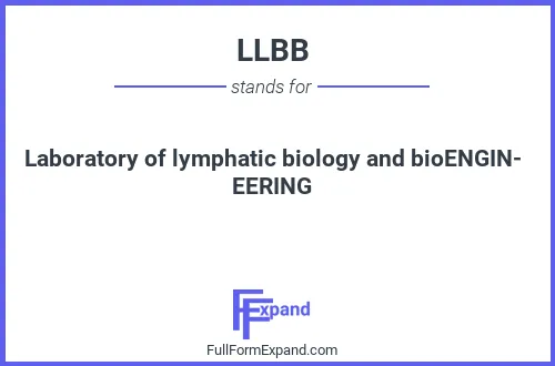 Full form of LLBB