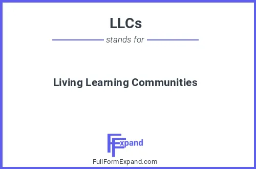 Full form of LLCs