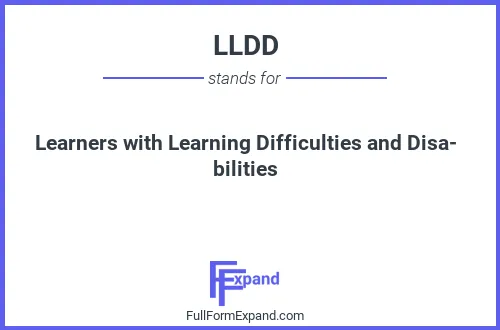 Full form of LLDD