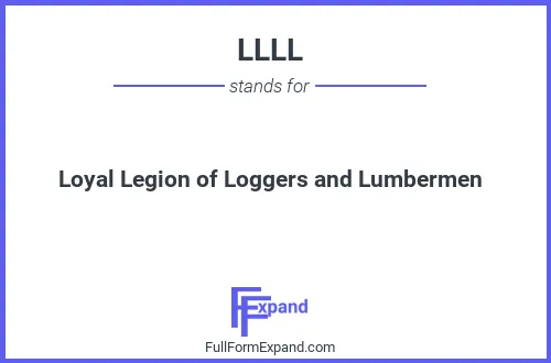 Full form of LLLL