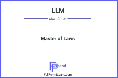 Full form of LLM