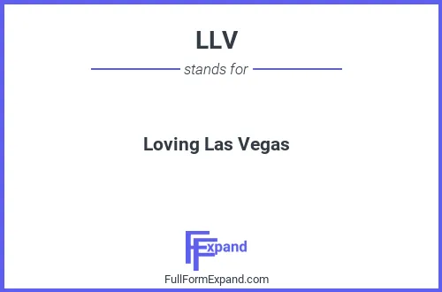 Full form of LLV