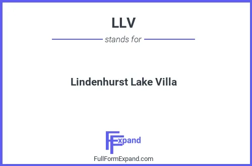 Full form of LLV