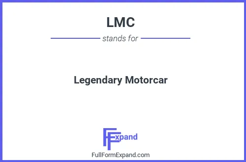 Full form of LMC