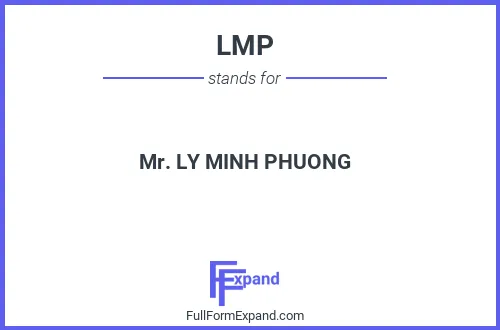 Full form of LMP
