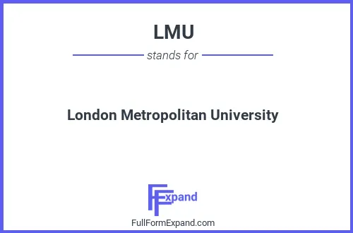 Full form of LMU