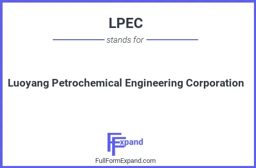 Full form of LPEC