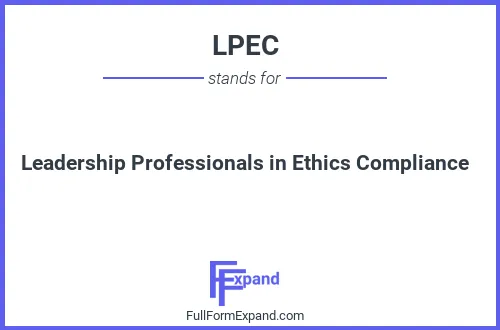 Full form of LPEC