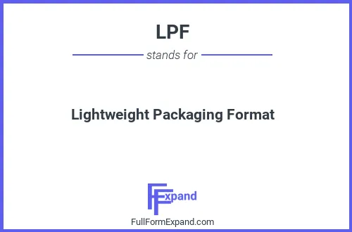 Full form of LPF