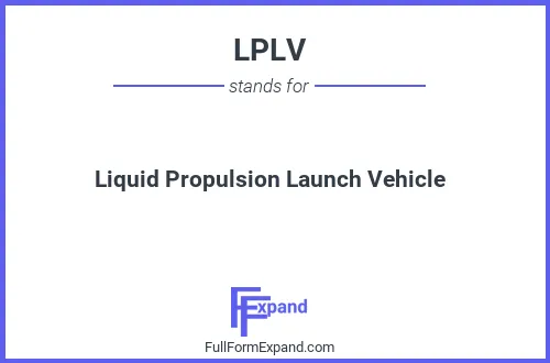 Full form of LPLV