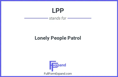 Full form of LPP