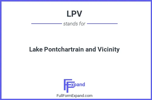 Full form of LPV