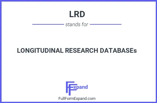 Full form of LRD