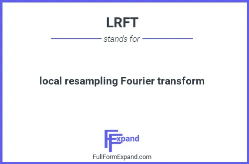 Full form of LRFT
