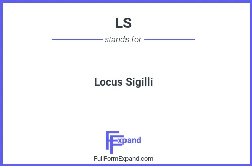 Full form of LS