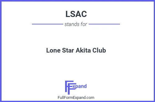 Full form of LSAC