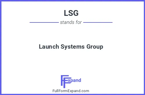 Full form of LSG