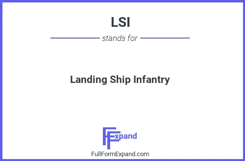 Full form of LSI