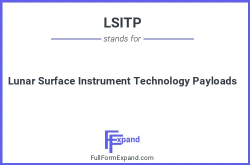 Full form of LSITP