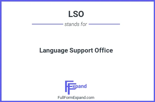 Full form of LSO