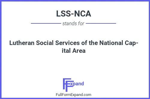 Full form of LSS-NCA