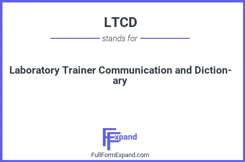 Full form of LTCD
