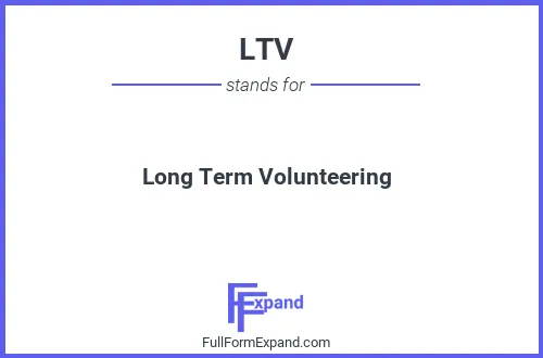 Full form of LTV