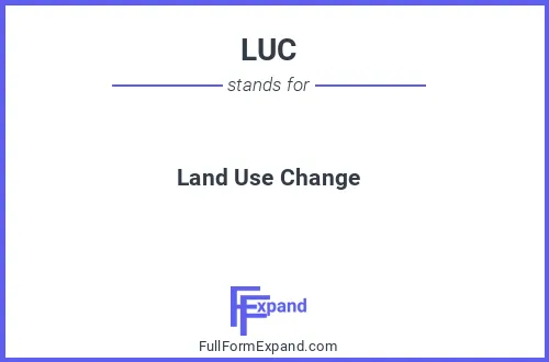 Full form of LUC