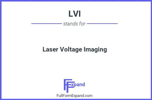 Full form of LVI