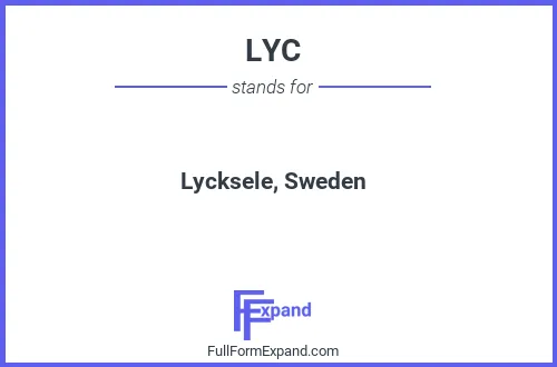 Full form of LYC
