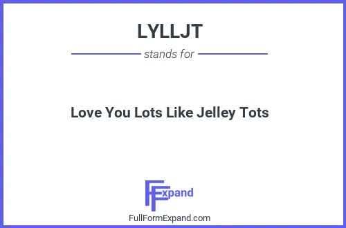 Full form of LYLLJT