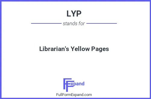 Full form of LYP
