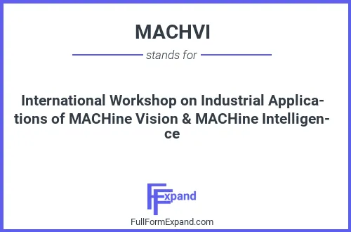 Full form of MACHVI