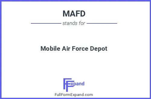 Full form of MAFD