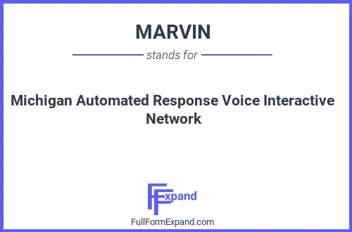 Full form of MARVIN