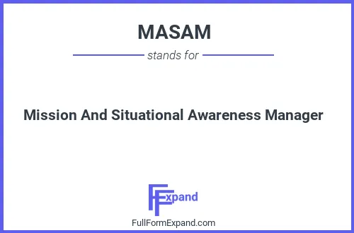 Full form of MASAM