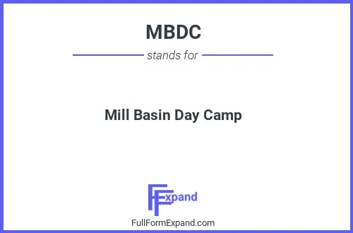 Full form of MBDC