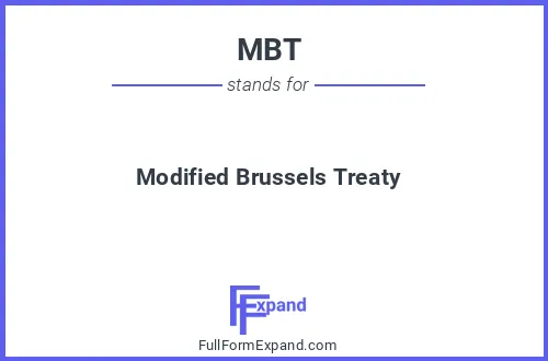 Full form of MBT